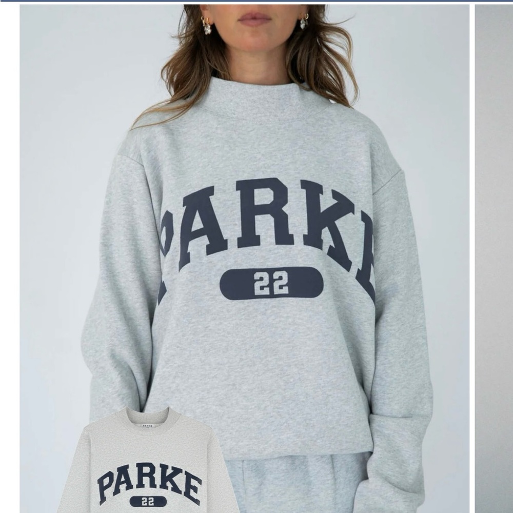 Parker Light Gray Sweatshirt
